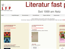Tablet Screenshot of literatur-fast-pur.de